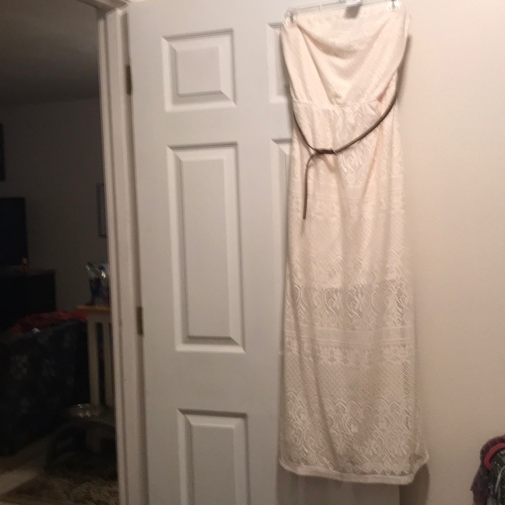 Brand New with Tags Cream Dress!!